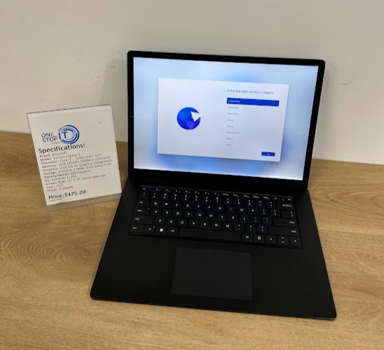 Microsoft Surface Laptop 5 Core i7 1265U, 16GB LPDDR5 Intel Iris Xe, 512GB SSD