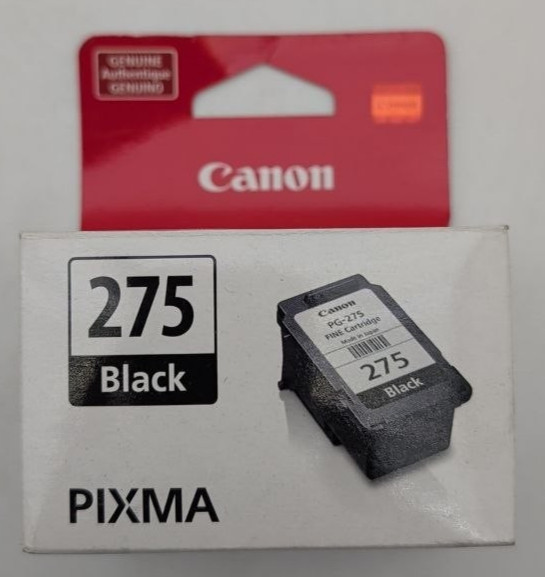 Canon PG-275 Yield Black Ink Cartridge for PIXMA TR4720 TR4722 TR4723 TS3520 OEM