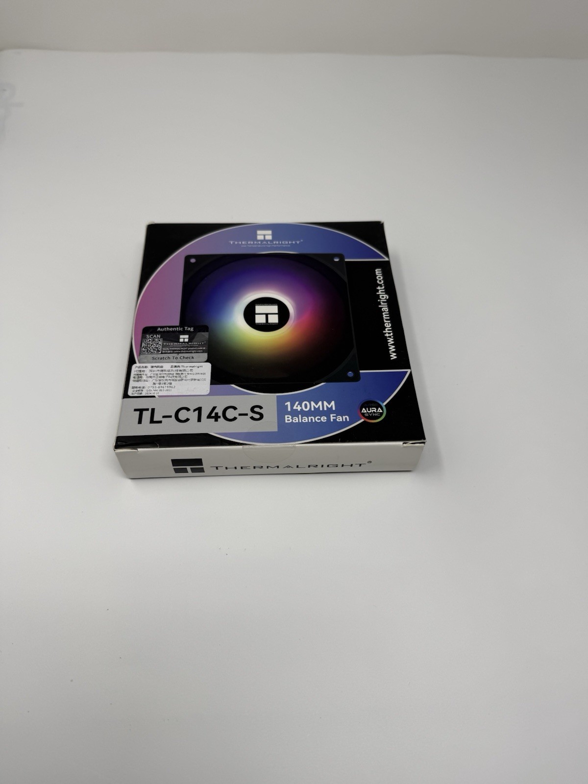 TL-C14C-S CPU Fan,with High Speed 1500RPM,140MM Quiet PWM Fan,Computer Case C…