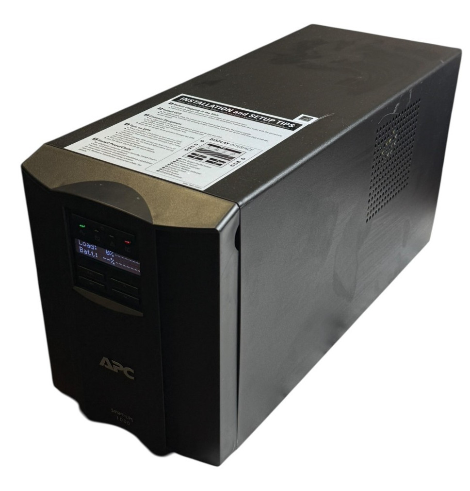 APC Smart-UPS 1000VA LCD Tower UPS Backup SUA1000 TESTED CLEANED PHILIPPINES
