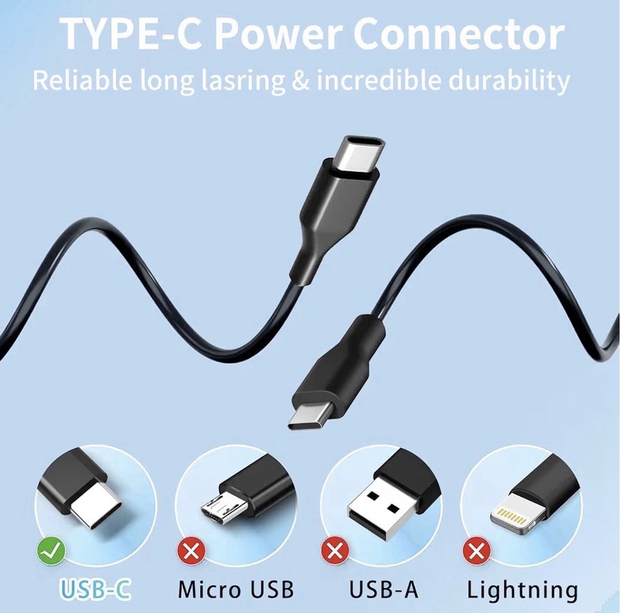 45 Watt USB C Chromebook Charger