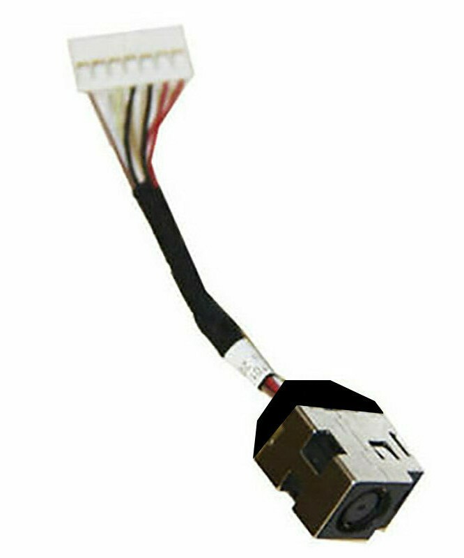 DC POWER JACK w/ CABLE HP PAVILION DV5-2028CA DV5-2008CA DV5-2003XX DV5-2075NR