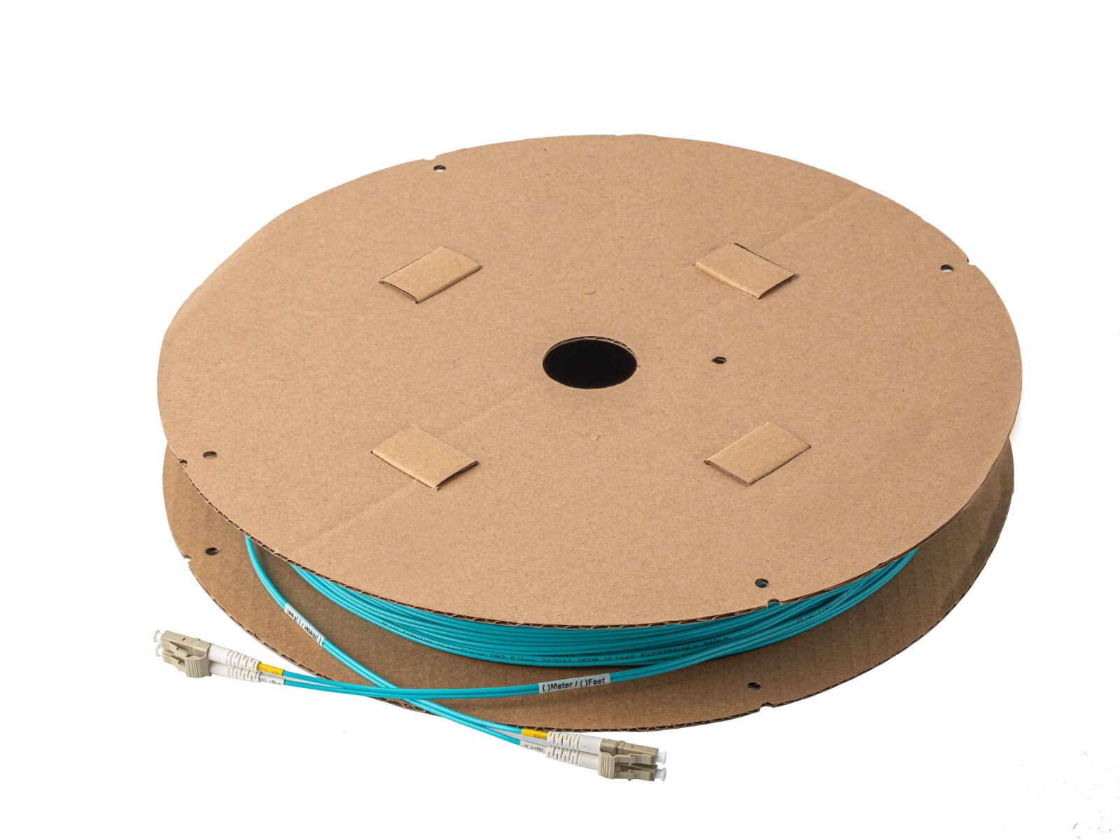 500 Feet Multimode 10G OM3 Fiber Patch Cable, Duplex LC to LC |