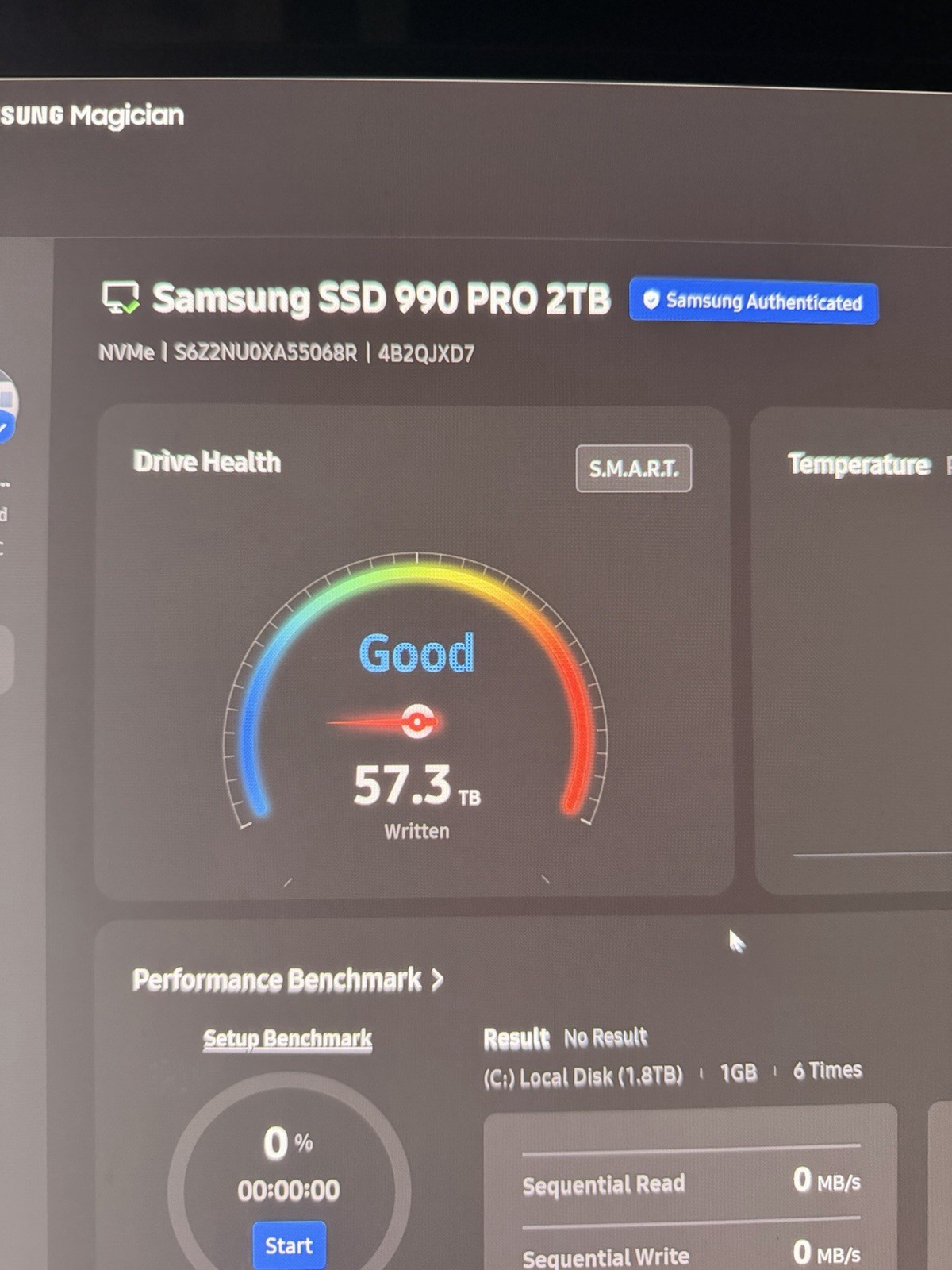 Samsung 990 PRO 2TB PCIe 4.0 NVMe M.2 Internal SSD V-NAND 512MB Cache