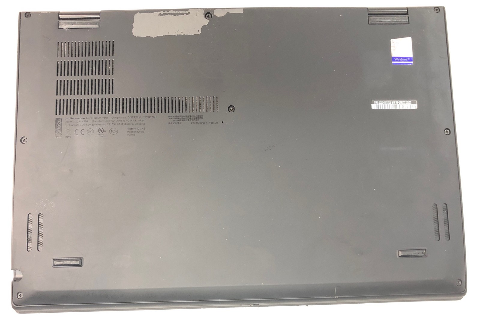 Lenovo Thinkpad X1 Yoga, Intel Core i7-8550U @1.80GHz, 8GB RAM, 192GB SSD, Win11