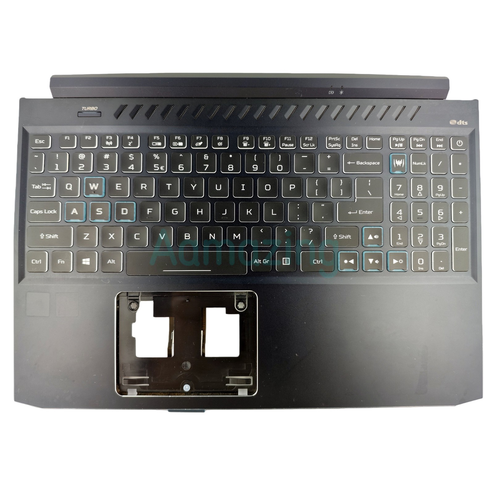 For Acer Predator Helios 300 PH315-53 Palmrest Upper Case Keyboard w/ Backlit
