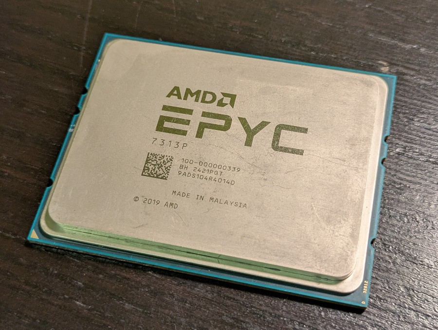 AMD EPYC 7313P SP3 3.00GHz Milan 16 Core 155W CPU Processor UNLOCKED, NO CARRIER