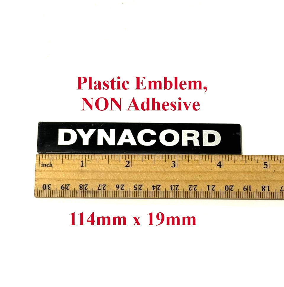 1 Pc Badge Emblem Replacement fits DYNACORD