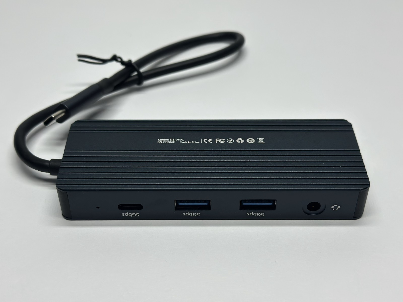 ACASIS USB-C 8-in-1 Docking Station Hub HDMI 4K VGA PD 100W USB 3.0 DS-0801