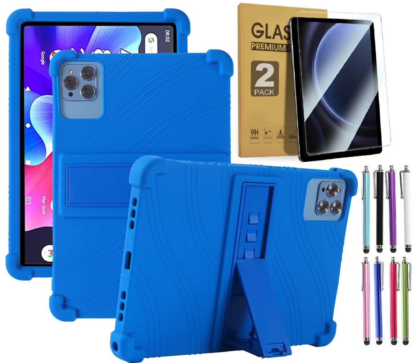 Case For AEEZO C10 10.1″ Android 14 / Android 13 Tablet Protective Stand Rubber