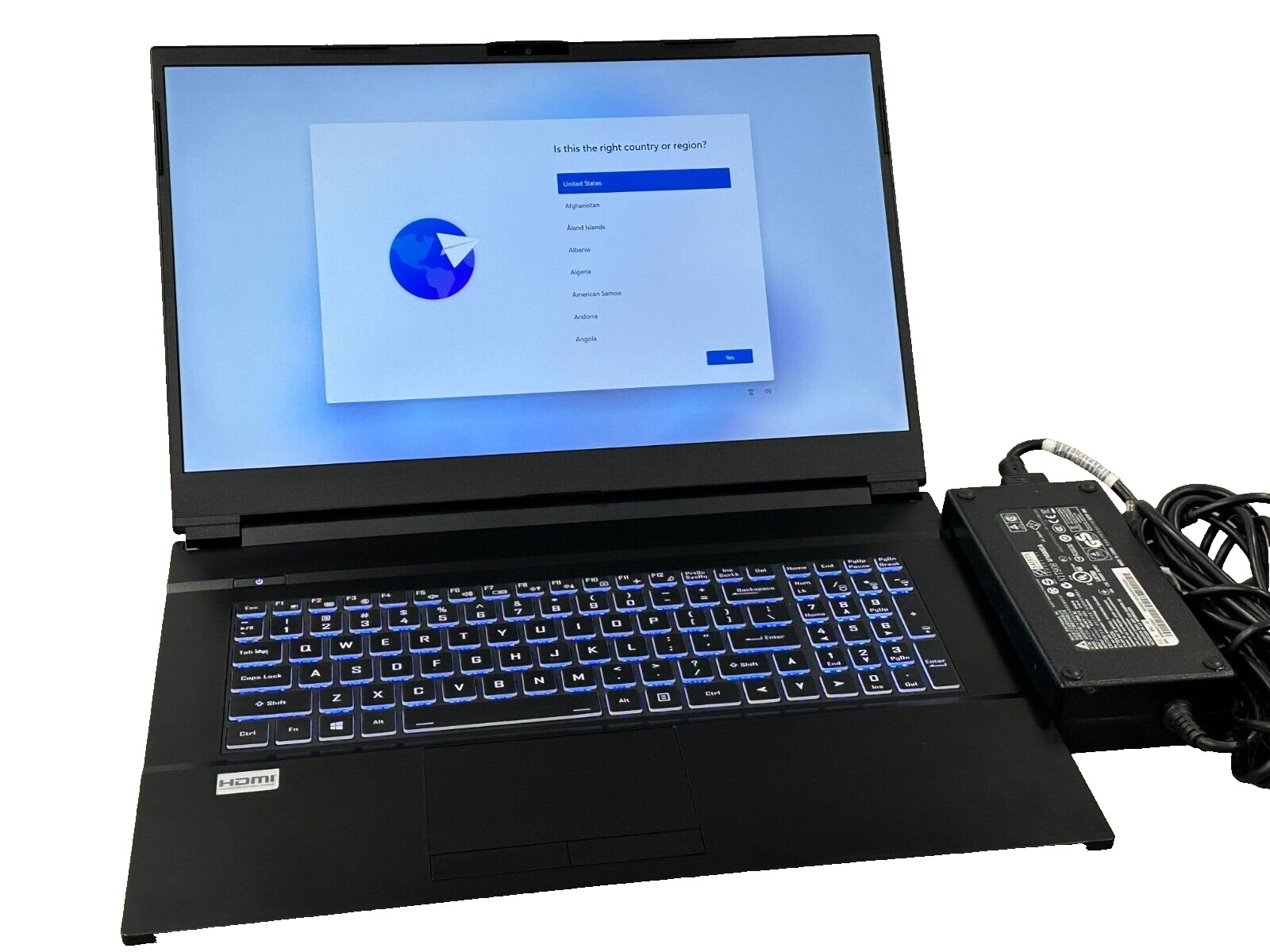 NoteBook Computer i7-11800H 2.3GHz 16GB DDR4 1024GB SSD 11th Gen Win 11 Prof