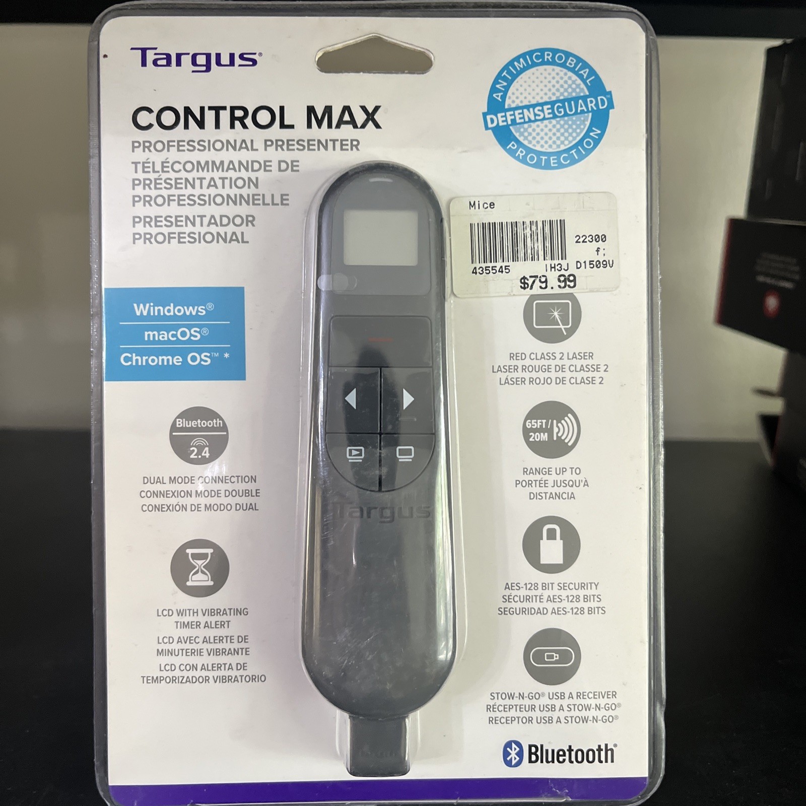 TARGUS Control Max Professional Presenter Brand New – Laser Presenter