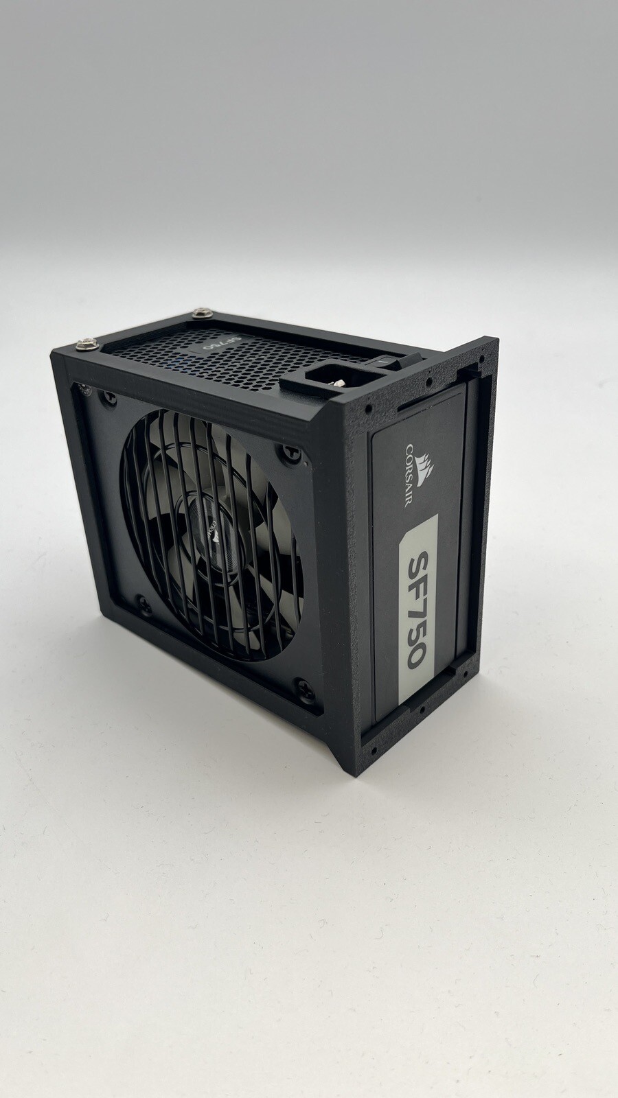 SFX PSU Side Mounting Bracket for PC Case/DiY – Custom Made for Corsair 750 Watt