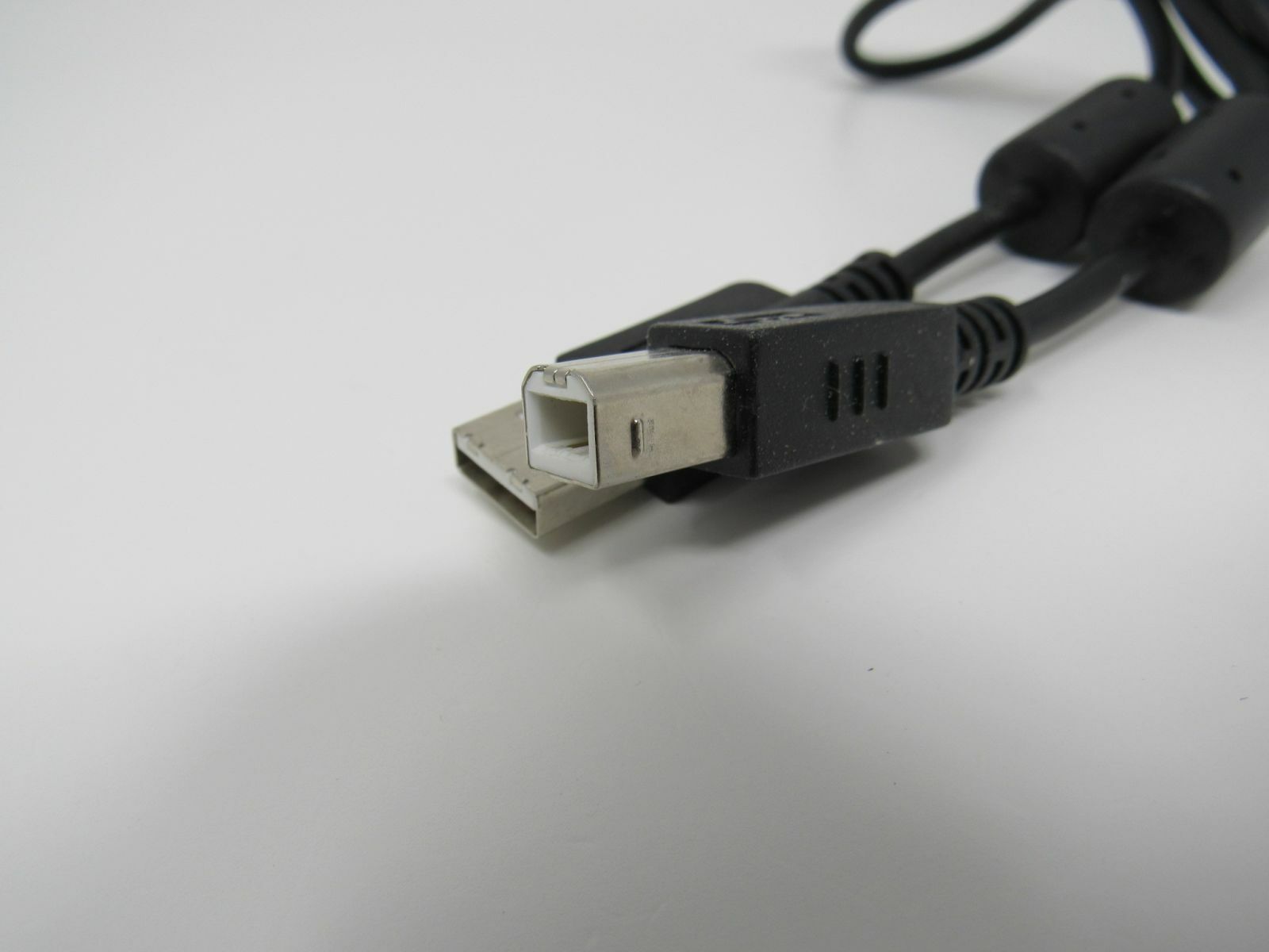 Standard USB A Plug to USB B Plug Cable 5.5 ft Male