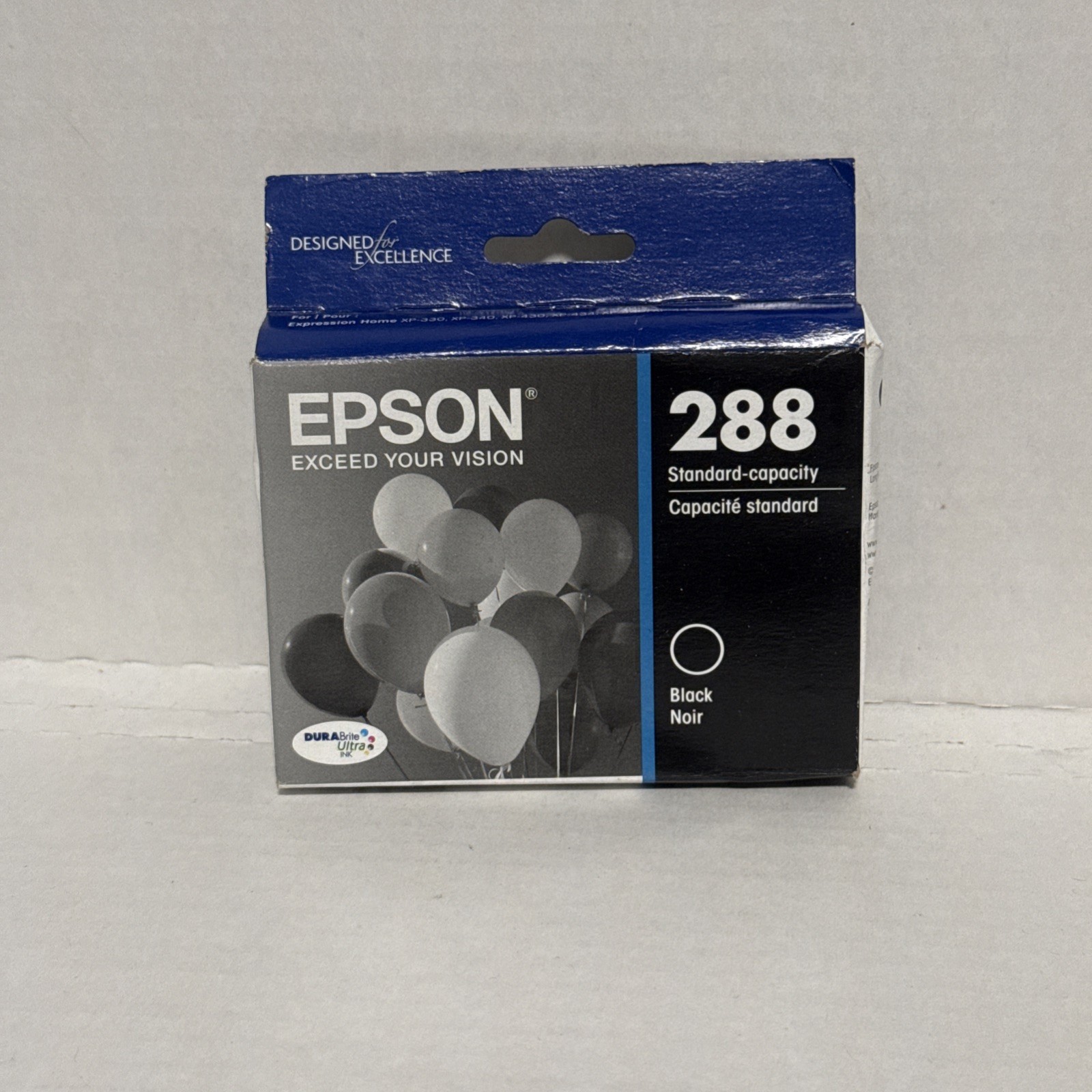 Epson 288 Ultra Black Ink Cartridge T288120 NEW Exp 08/2025