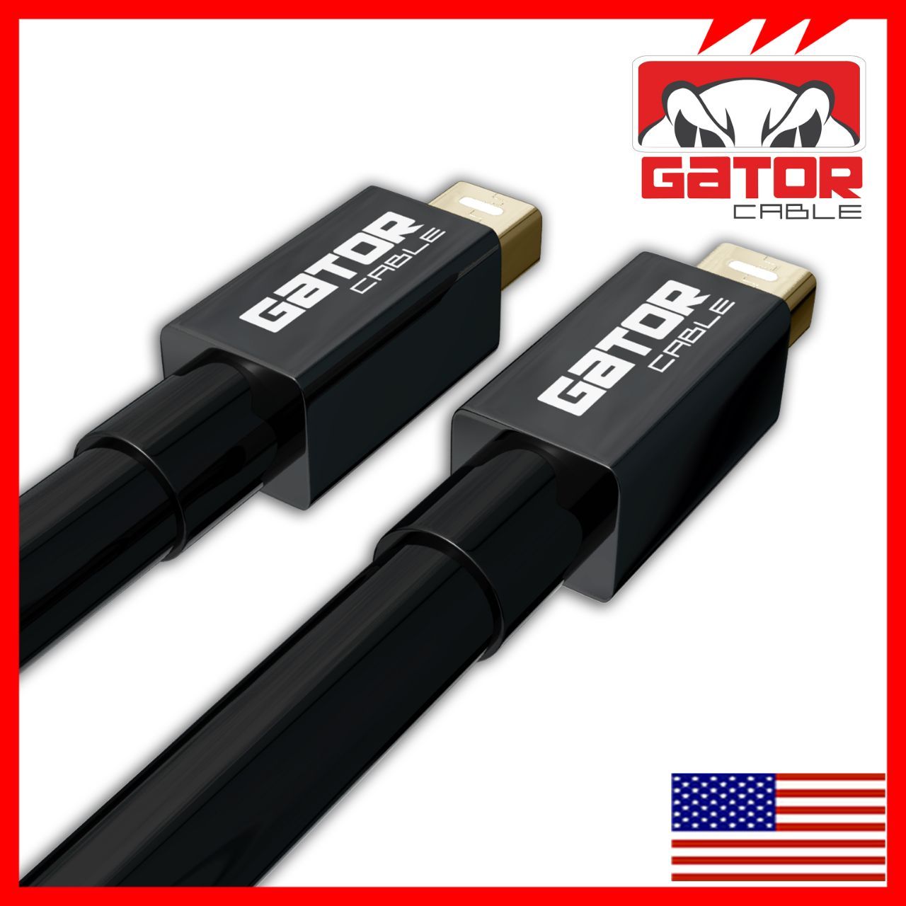 Mini DisplayPort DP to Mini DisplayPort DP Cable 4K 60Hz Video Audio UHD For Mac