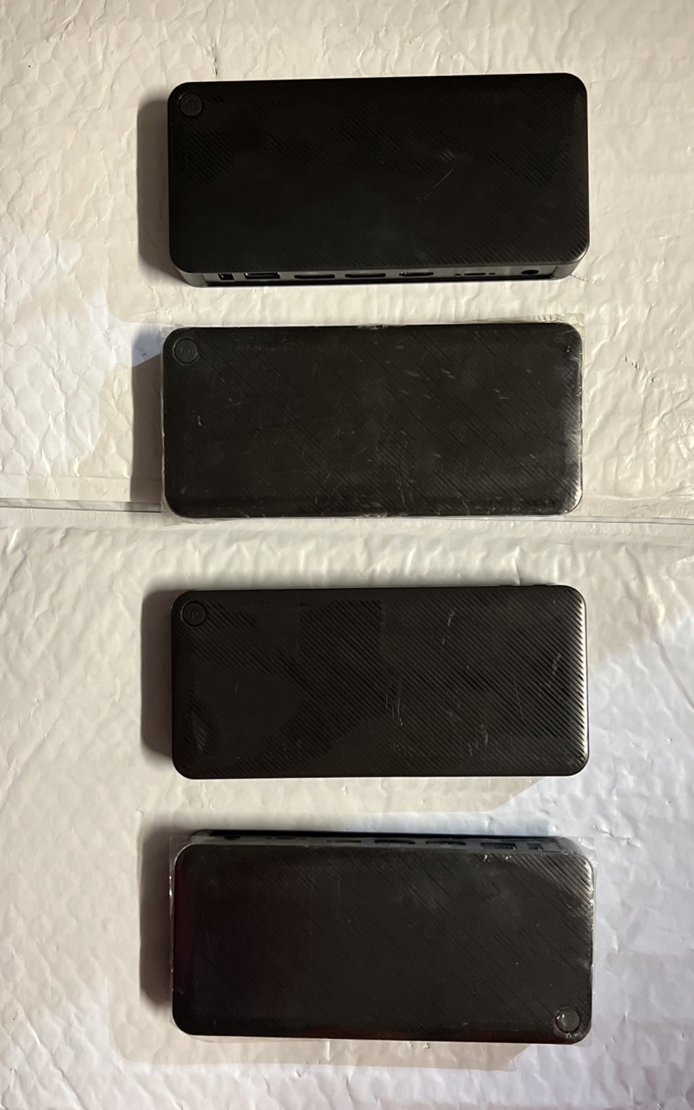 Lot Of 4 Targus USB-C DisplayPort Alt Mode Docking Station Without Adapter