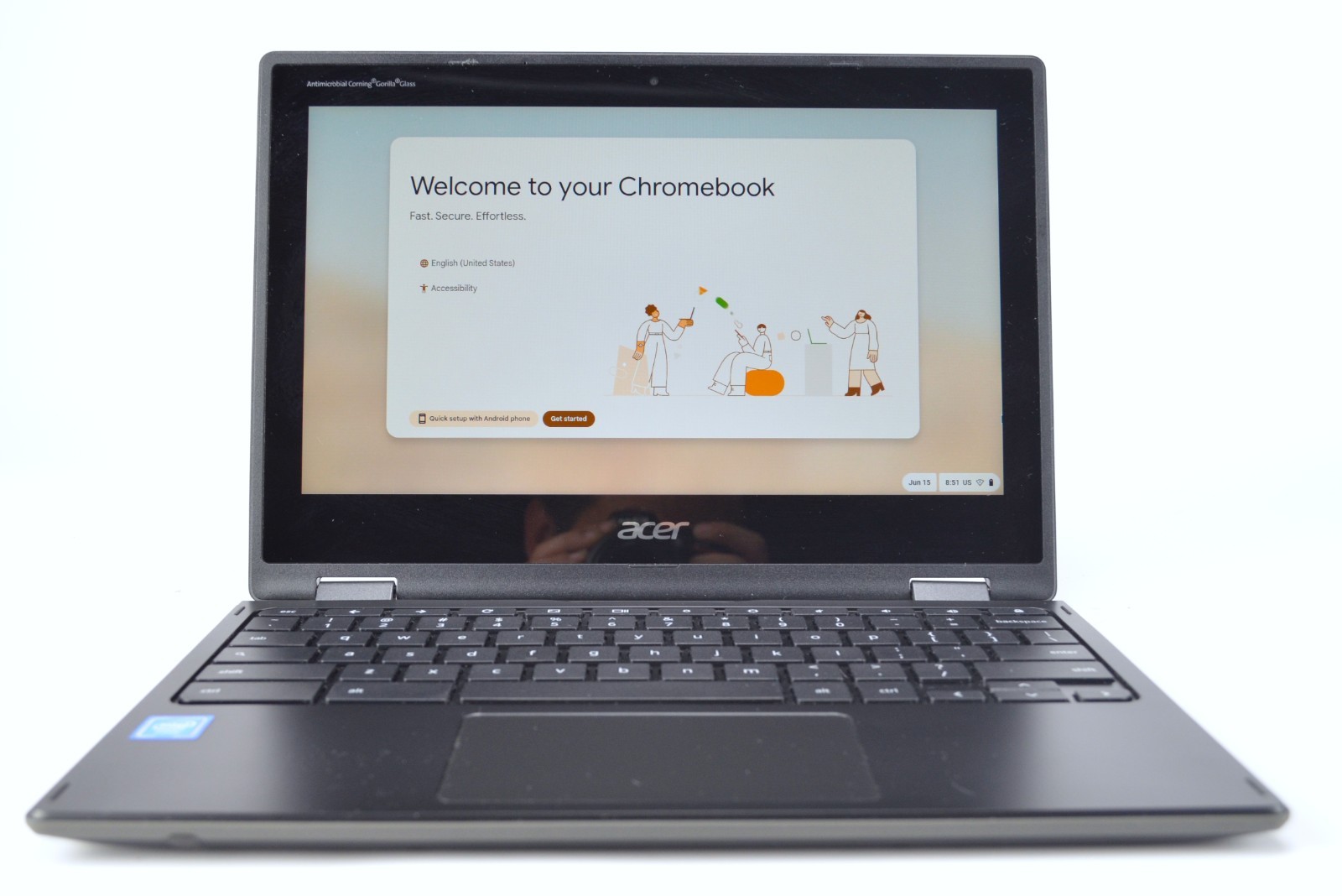 Acer Chromebook 511 R752T-C3M5 11.6″ Touch Intel 1.1Ghz 4GB Ram 32GB SSD Grade A