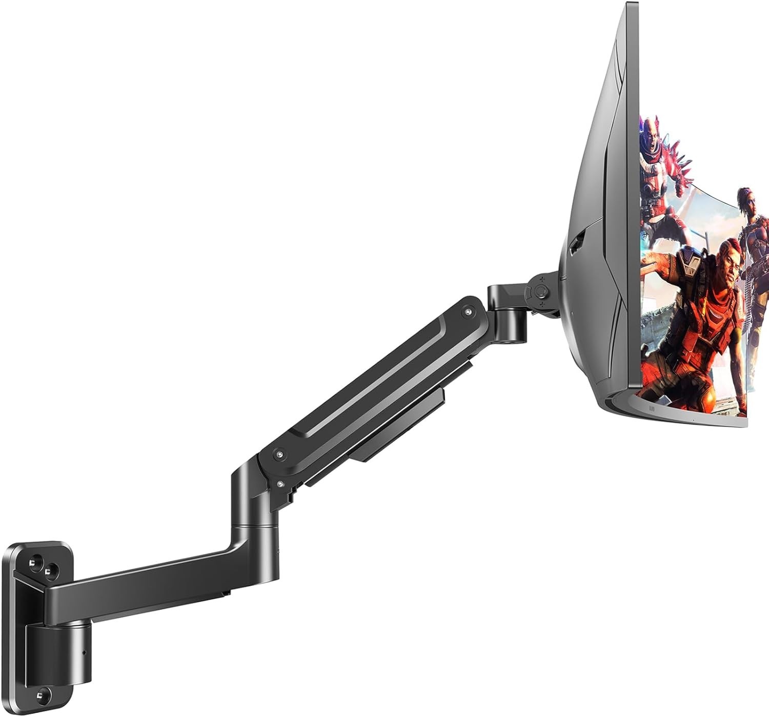 Monitor Wall Mount fits 22″-49″ Ultrawide Flat & Curved Screens