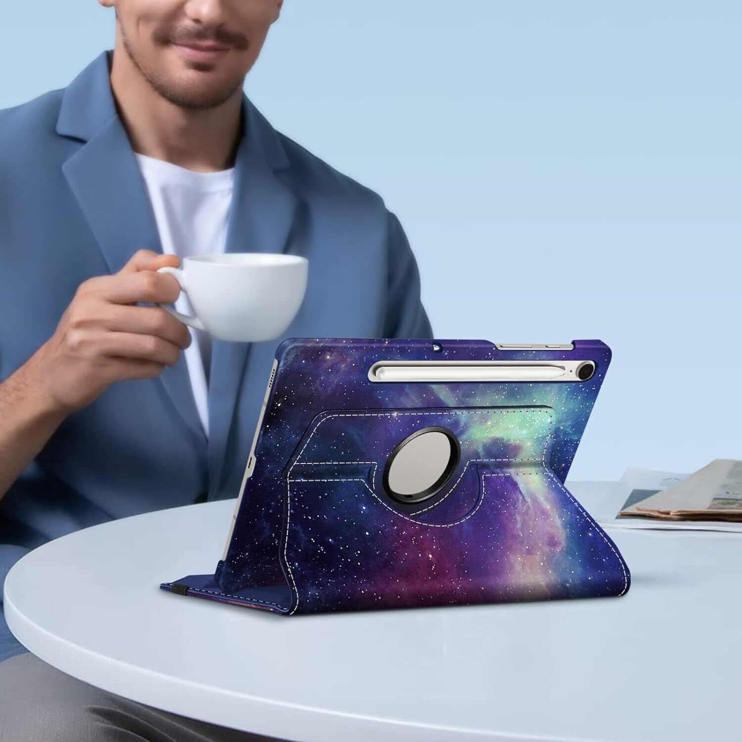 Rotating Case for Samsung Galaxy Tab S9 FE 10.9 Inch/Tab S9 11 2023 Stand Cover