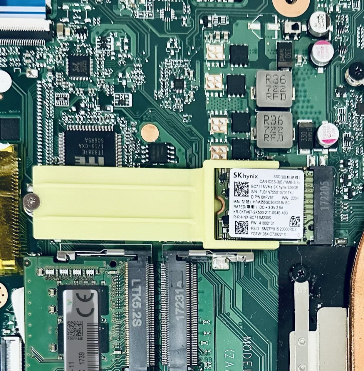 NVMe M.2 Adapter SSD 2230 to 2280 Hard Drive Bracket Converter Extender LOT