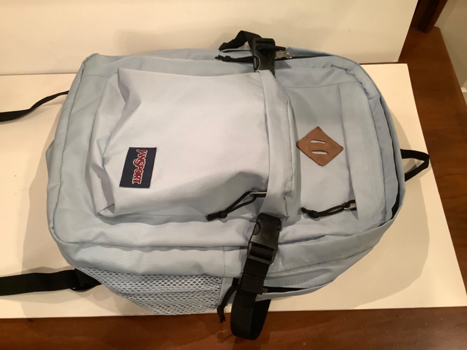 JanSport Main Campus FX Backpack – Travel, CORDURA Bookbag w One Size, Baby blue