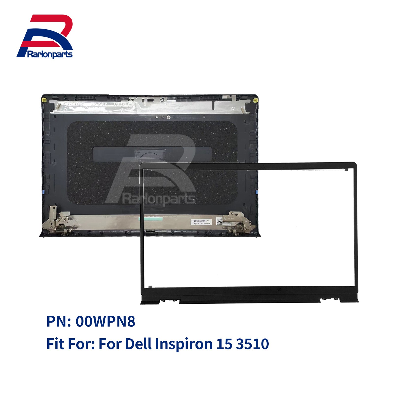 For Dell Inspiron 15 3510 3511 3515 3520 3521 3525 LCD Back Cover Bezel Hinge US