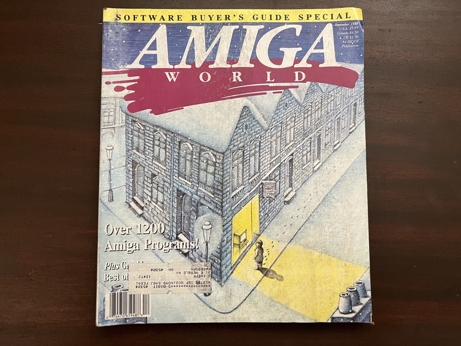 Amiga World Magazine (December 1988) “Software Buyer’s Guide Special” Issue