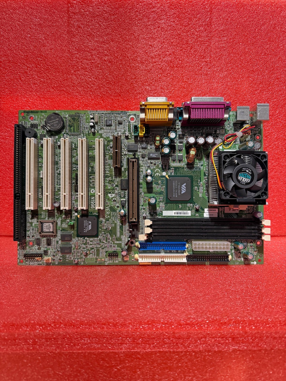 MAINBOARD MSI 694T PRO VER:5 VIA 694X s.370 SDRAM ISA PCI AGP
