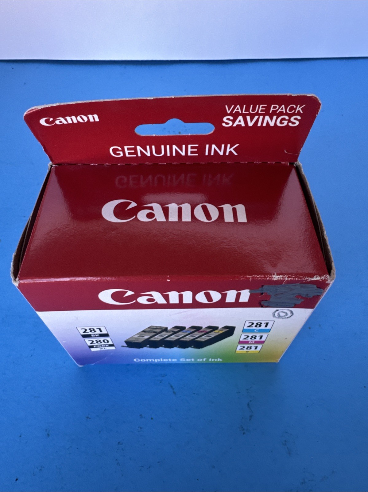 Genuine Canon PGI-280 XL & CLI-281 Standard B/C/M/Y Ink Cartridges 5 PACK NEW