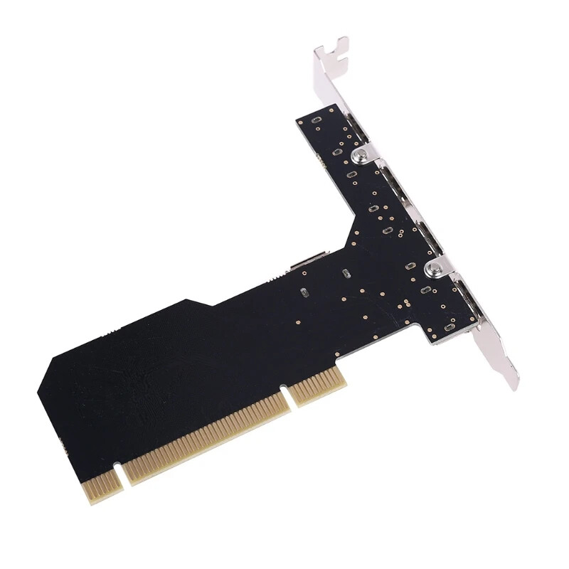 5 Ports USB 2.0 PCI Controller Expansion Card 480Mbps Converter NEC720101 Driver