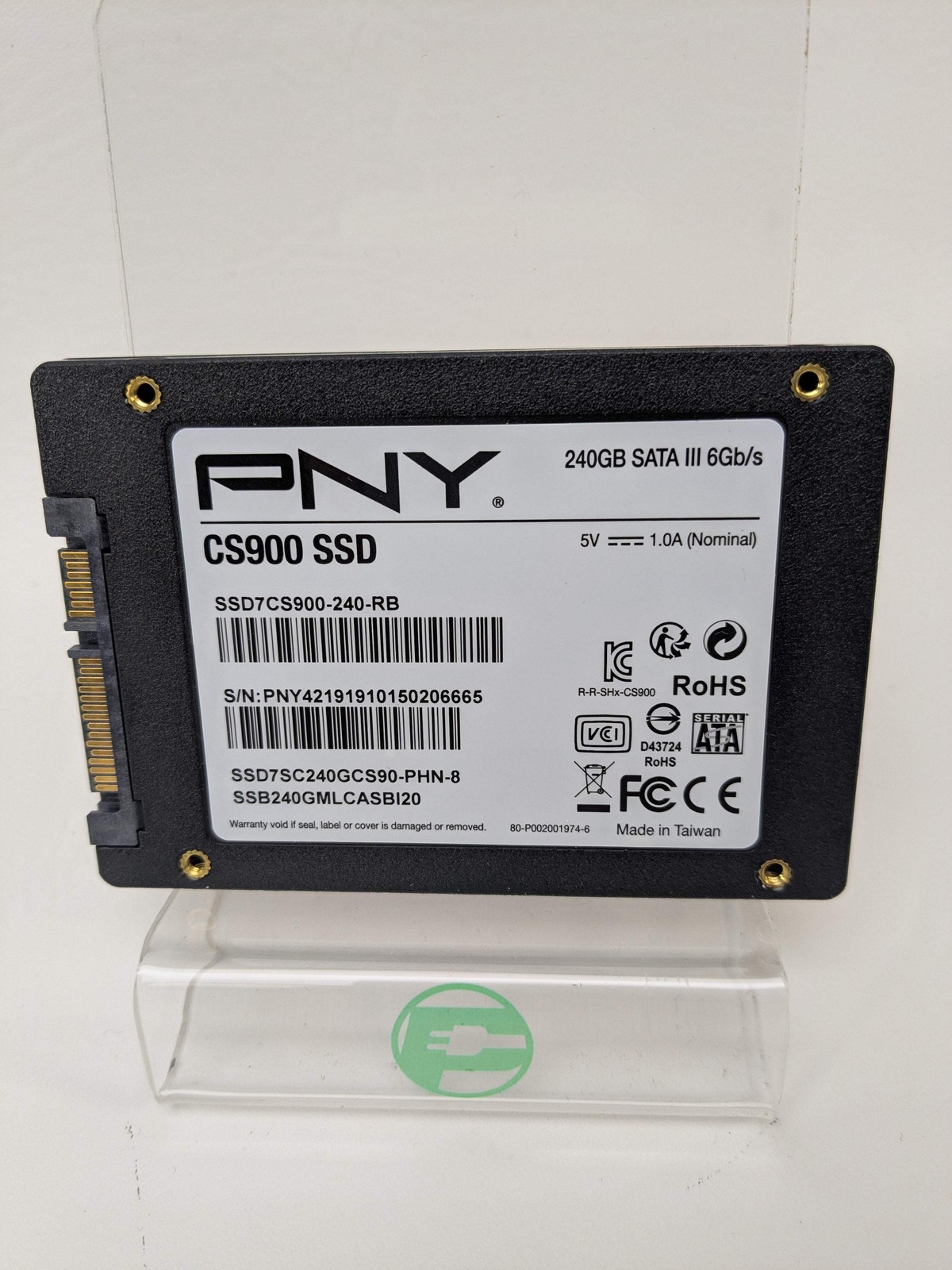 PNY 2.5-inch CS900 240GB eSATA III 6Gbps SSD SSD7CS900-240-RB