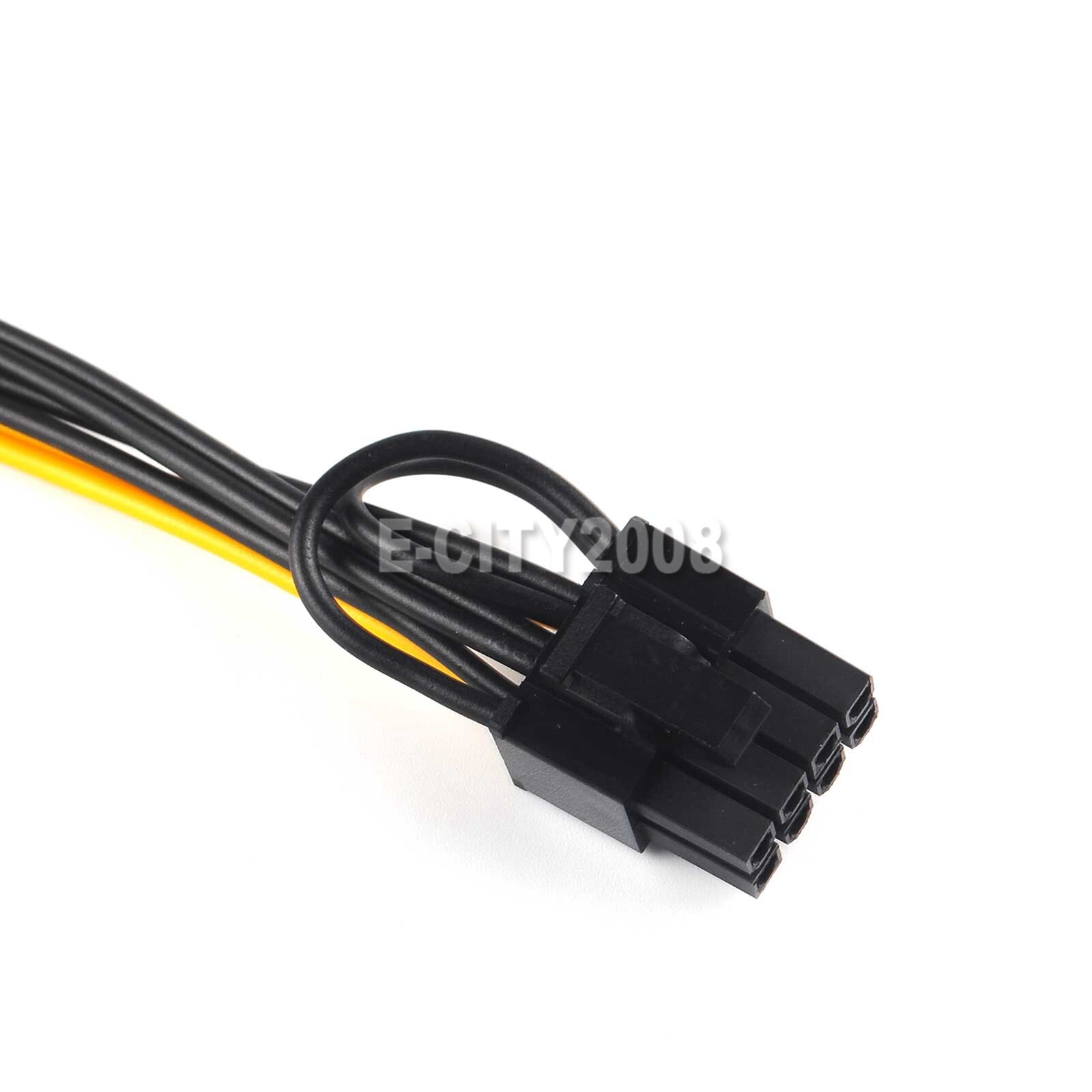 Lot 15pin SATA Male to 8pin(6+2) PCI-E Video Card Power Adapter Cable 20CM