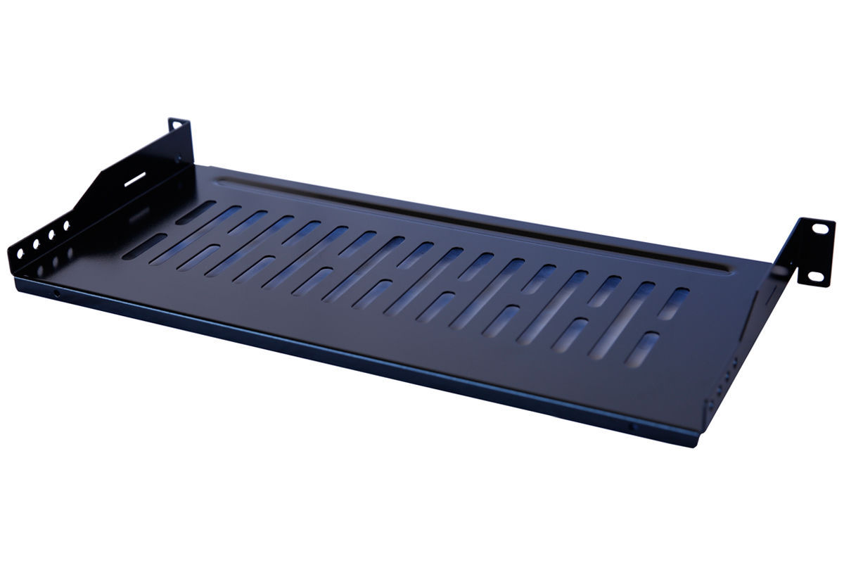 19″ 1U 8″(210mm) Deep Cantilever Server Shelf Vented Rack Mount