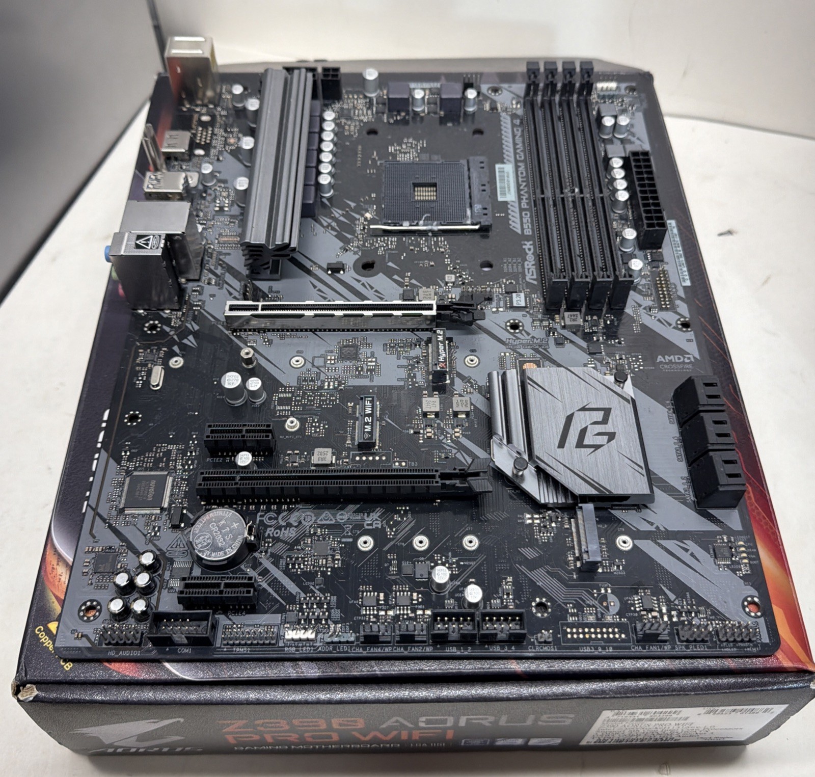 ASRock B550M-HDV AM4 SATA 6Gb/S Micro ATX Motherboard *READ DESCRIPTION