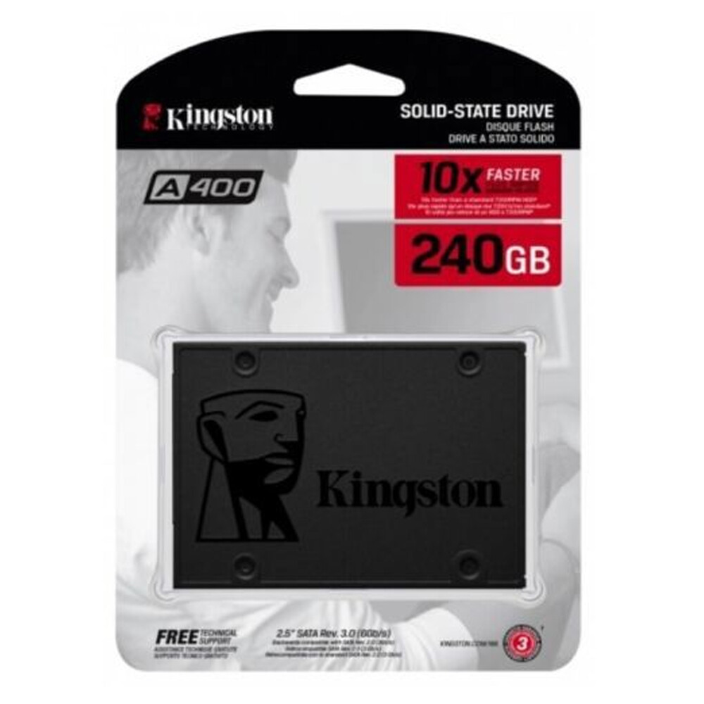 Kingston 120 240 480 960GB A400 SATA3 2.5″ Internal SSD SA400S37-HDD Solid State