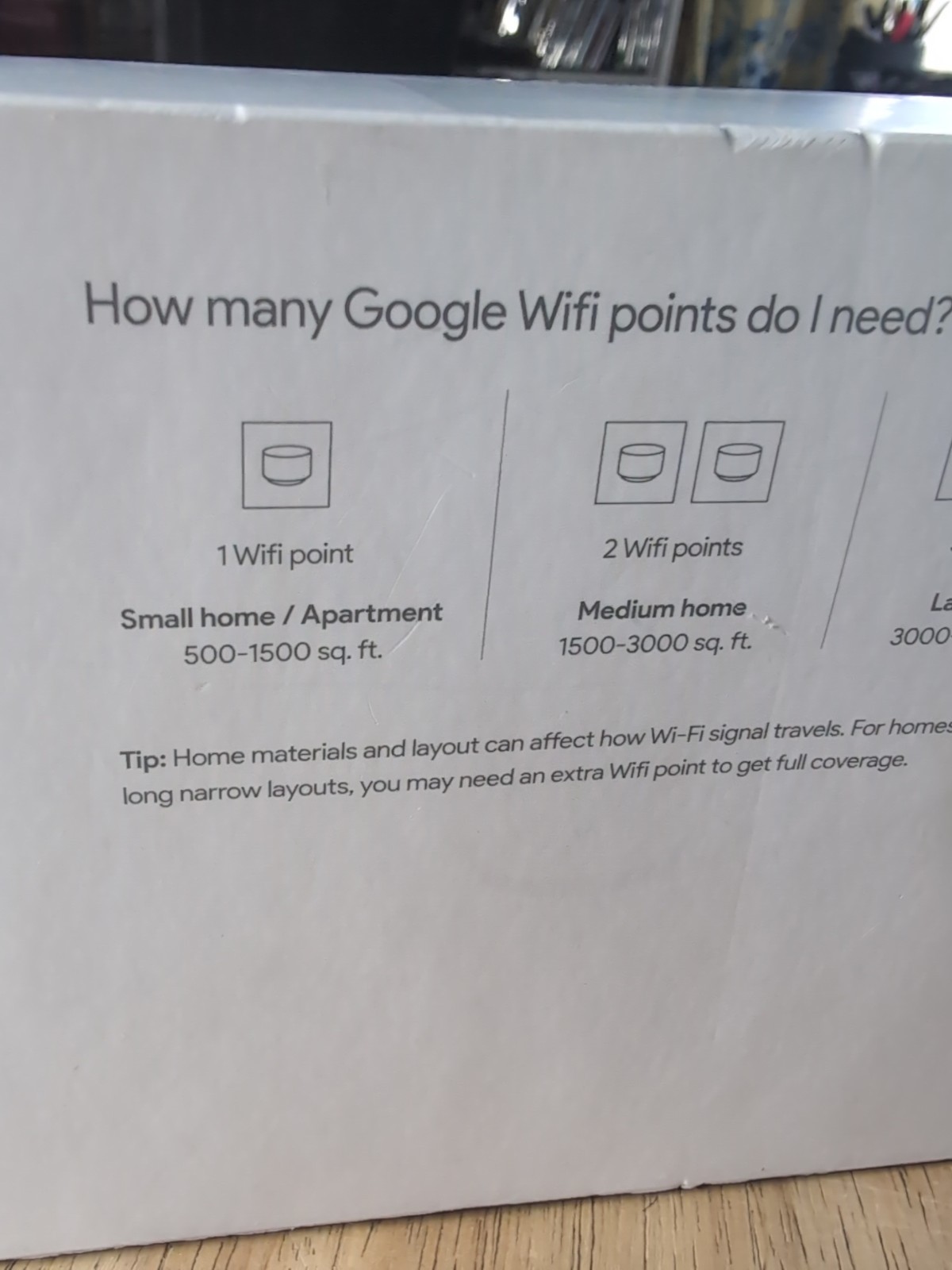 Google WiFi System Whole Home Mesh Router – 3 Pack (Open Box)