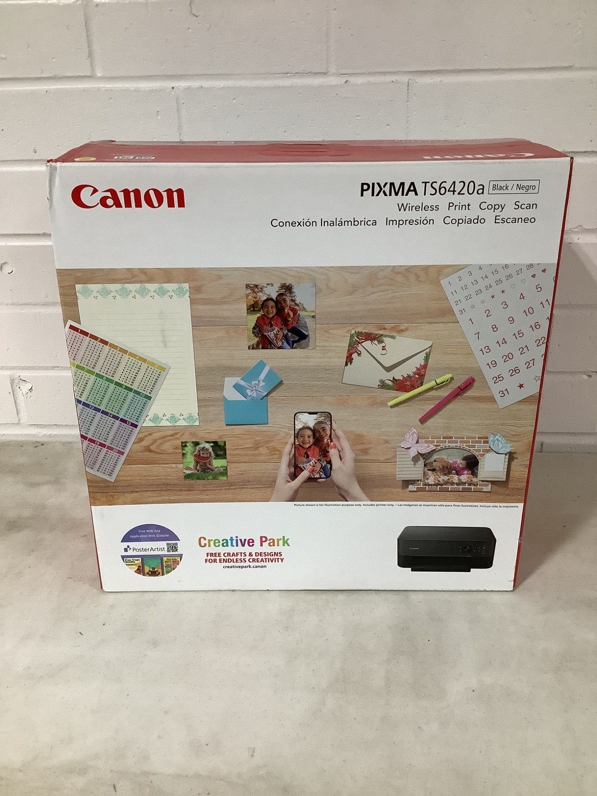 Canon PIXMA TS6420a Wireless All-In-One Inkjet Printer – Black