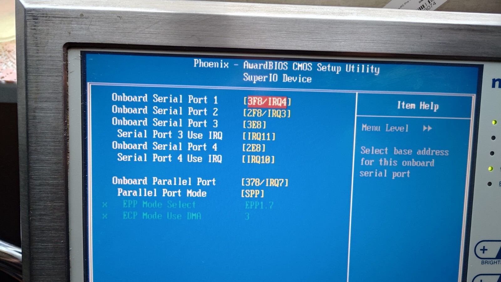 Industrial stainless steel AIO PC: NOAX Touch Plus S12 Celeron 800MHz ,1GB ram