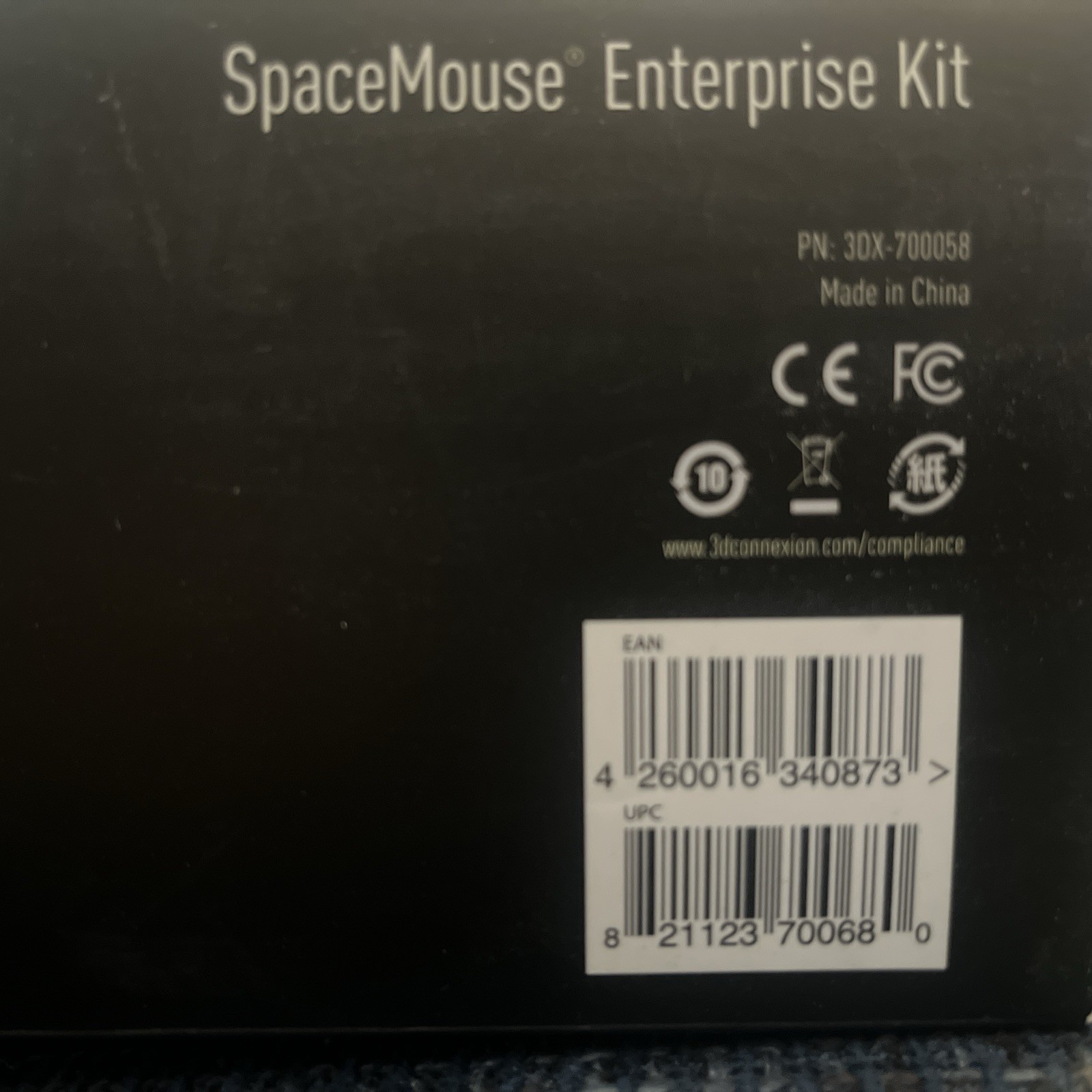 3Dconnexion SpaceMouse Enterprise Kit / 3D mouse | 3DX-700058