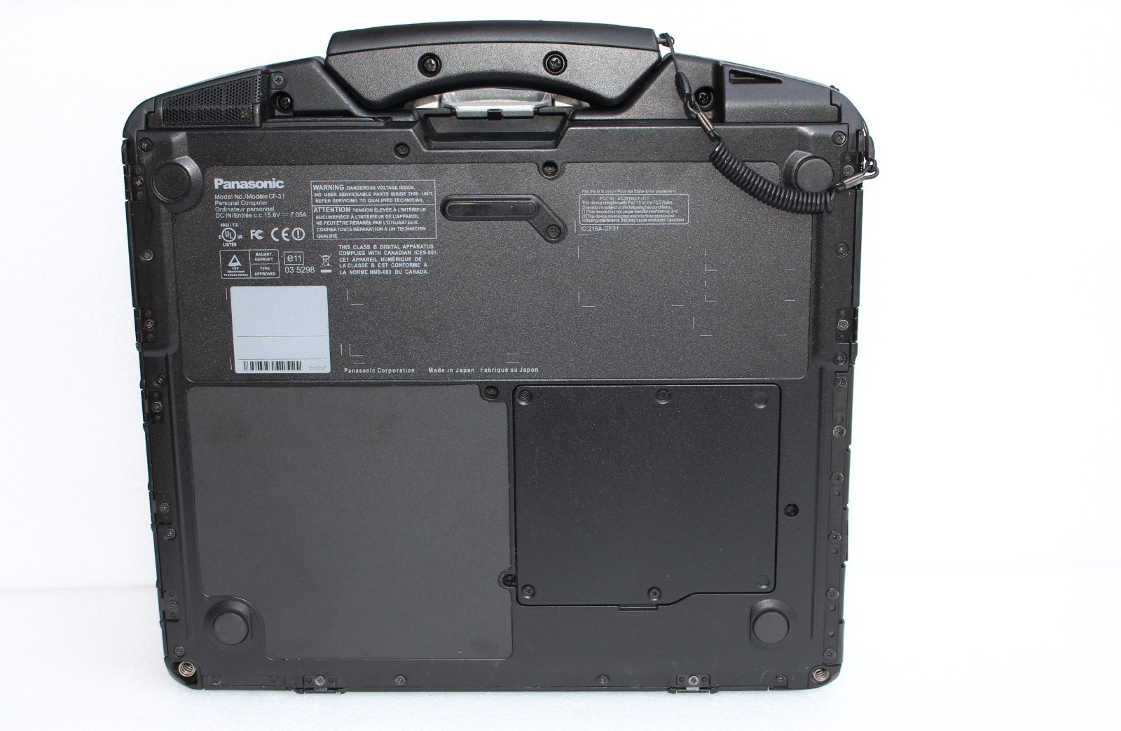 Panasonic toughbook CF-31 MK2/1200 HRS/i5 2.5gh /16GB /240GB SSD /WIN10P64/TOUCH