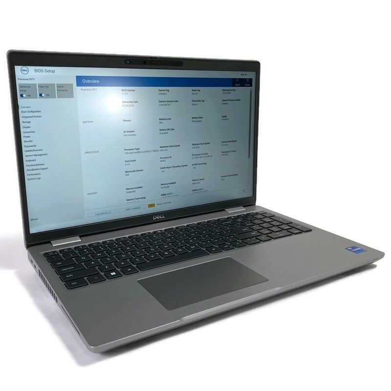 Dell Precision 3571 15.6″ Laptop i7-12800H 2.4GHz 16GB 512GB NVMe SSD – Win 11