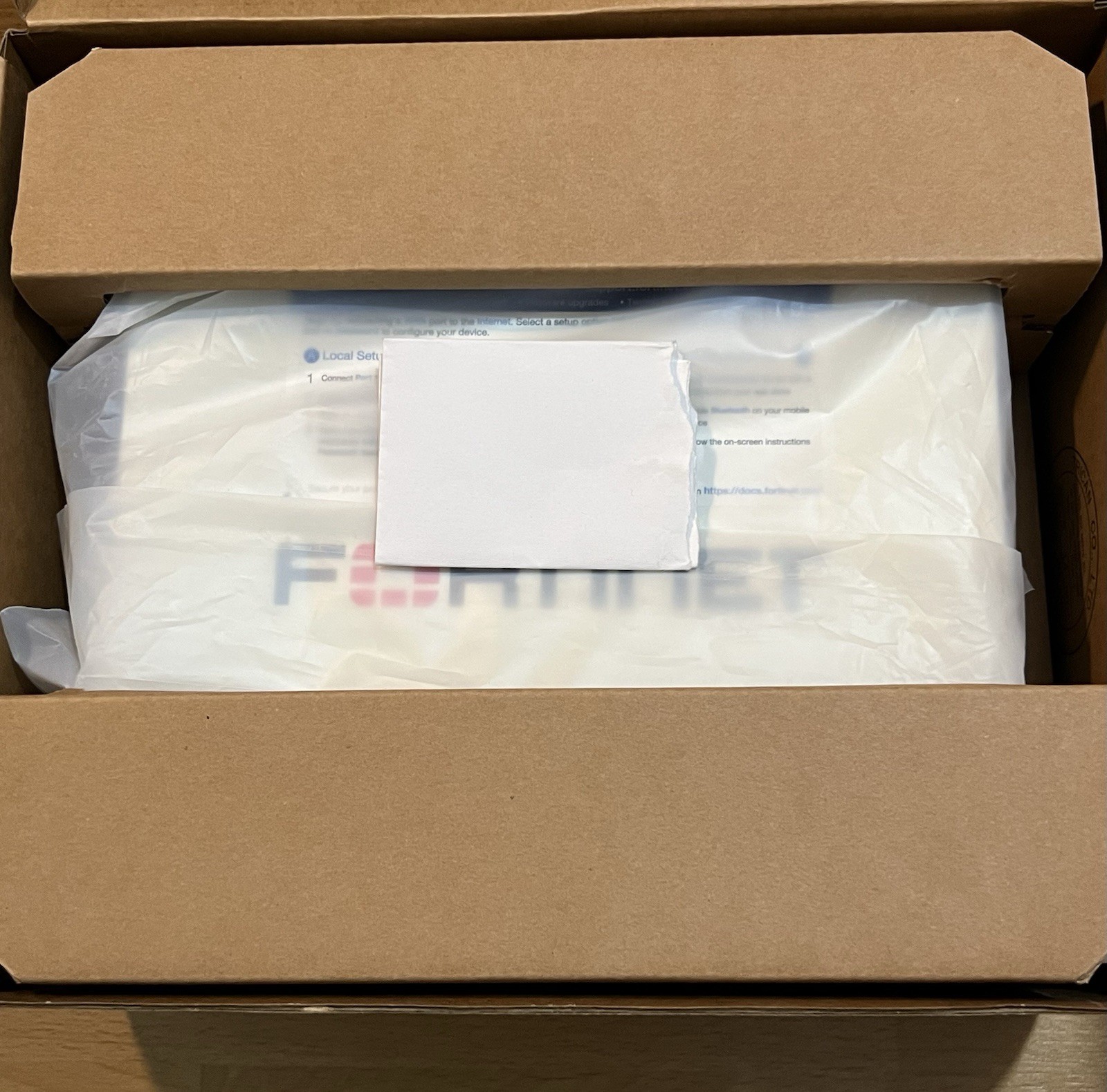 Fortinet FortiGate FG-50G Firewall 3x RJ45 ports 1x RJ45 WAN (Unregistered)