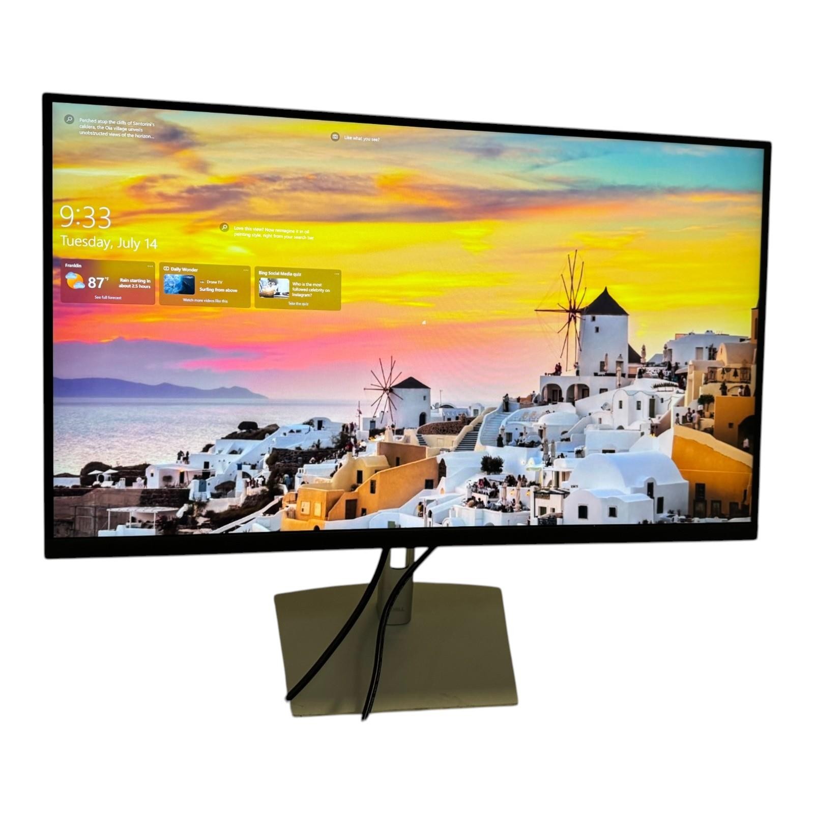 Dell P2721Q 27″ 4K FHD W-LED IP Ultra Thin Bezel Monitor 3840 x 2160 Grade-B