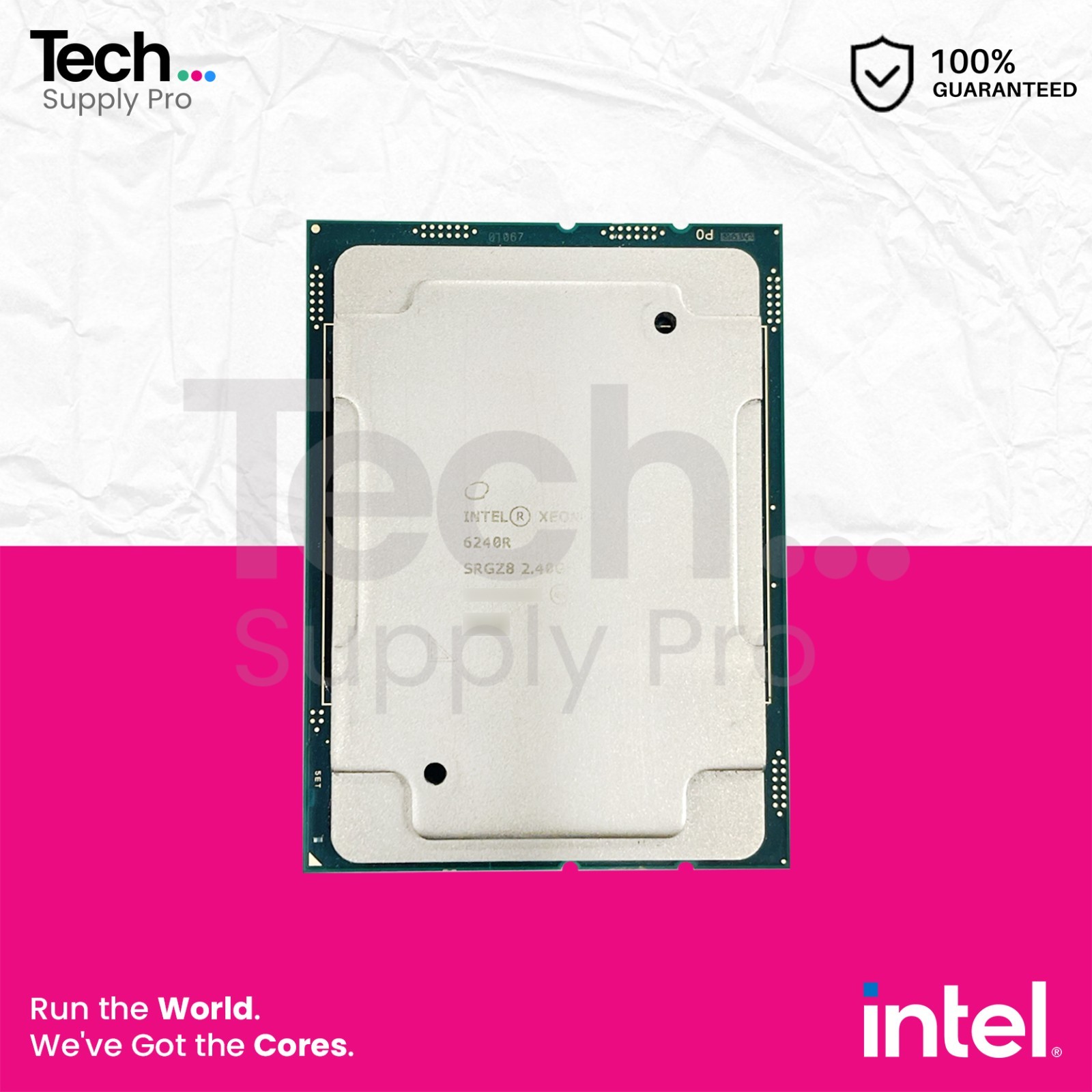 SRGZ8 Intel Xeon Gold 6240R 24-Core 2.40GHz 35.75MB 165W FCLGA3647 Processor