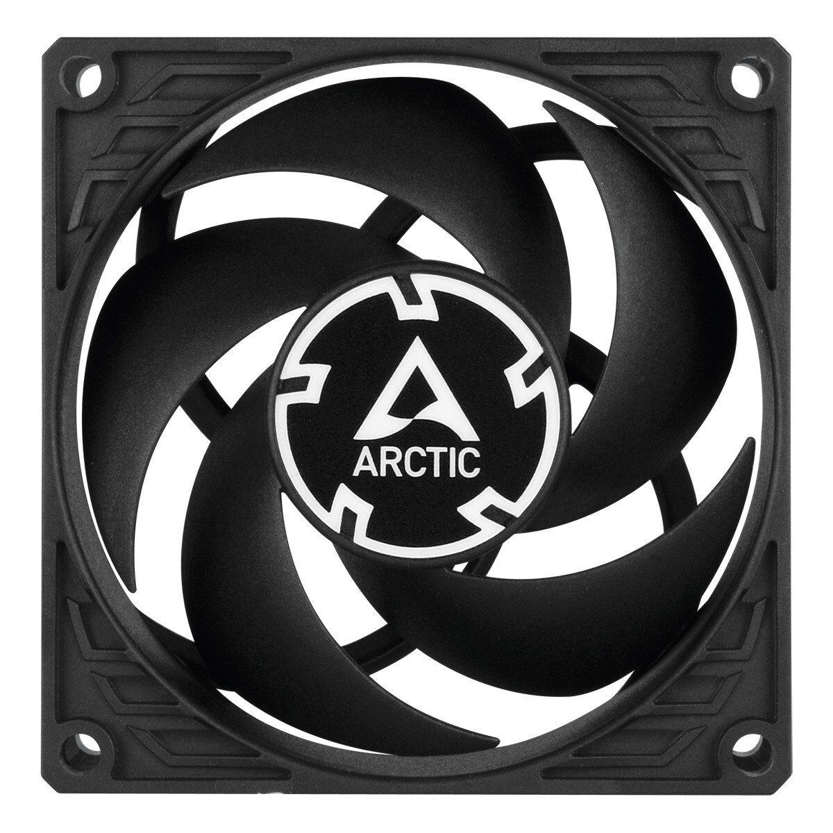 ARCTIC P8 – 80 mm Case Fan, Pressure-Optimised, Very quite motor – Black