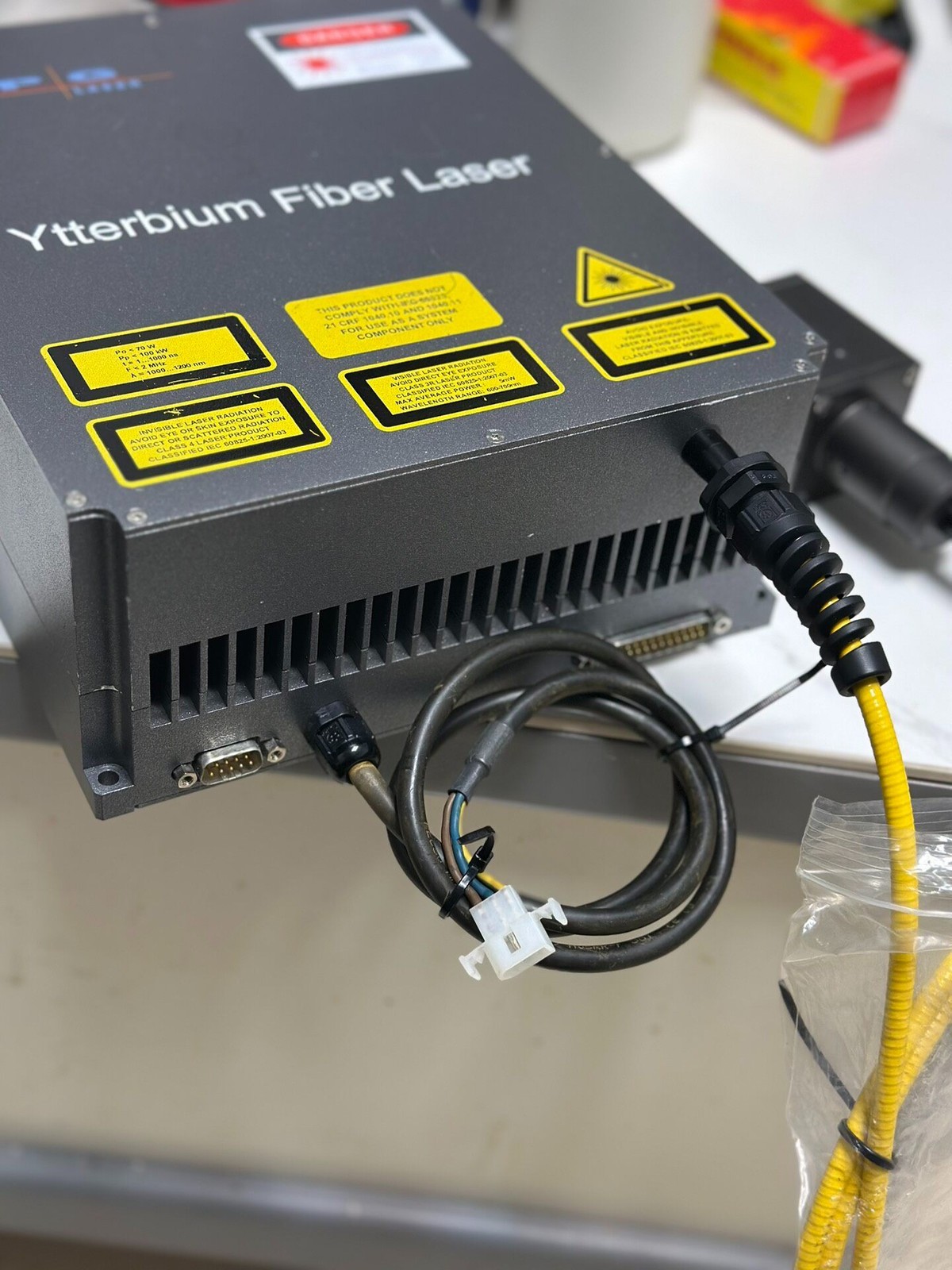 IPG YLP-0.5-80-20-10 nanosecond pulsed fiber laser power 80W wavelength 1060nm