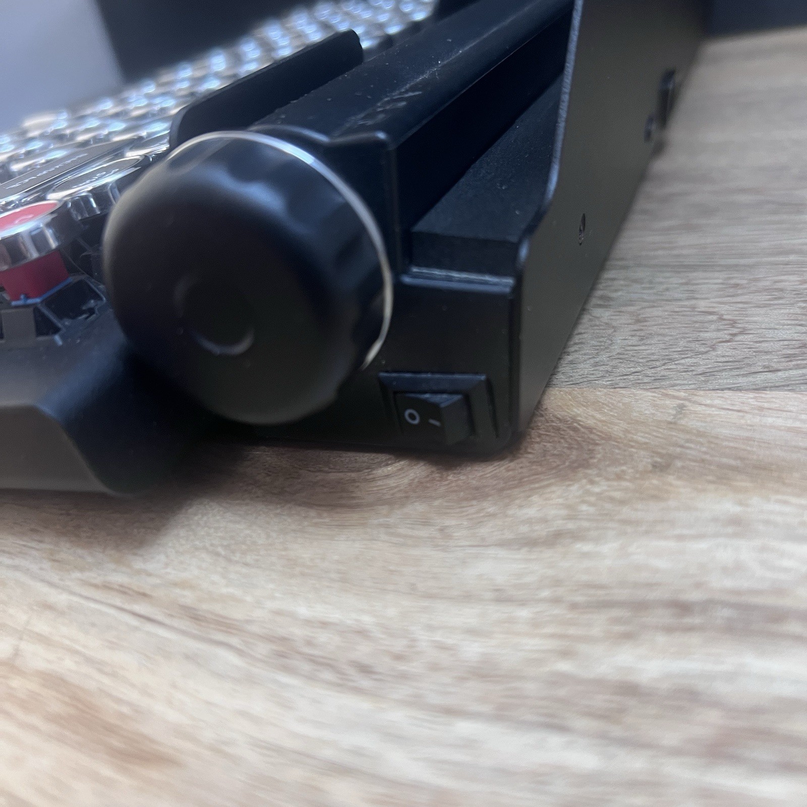 Qwerkywriter S Retro Mechanical Wired & Wireless Keyboard Black