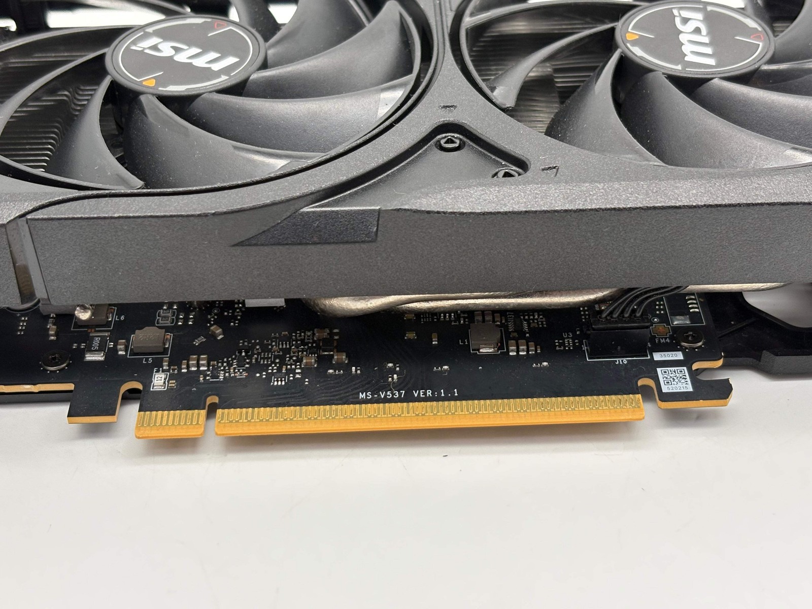 MSI GeForce RTX 5060 8G SHADOW 2X OC 8GB GDDR7 Graphics Card Black