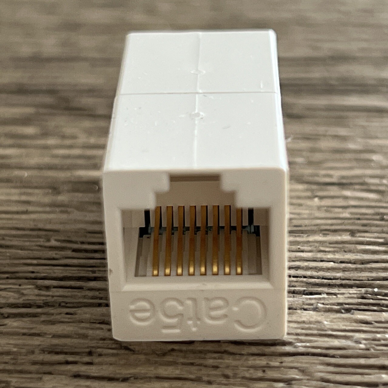 TNT Cat5e Tri-Net Technology White UTP IN-LINE Coupler, White TIA/EIA-568-C.2